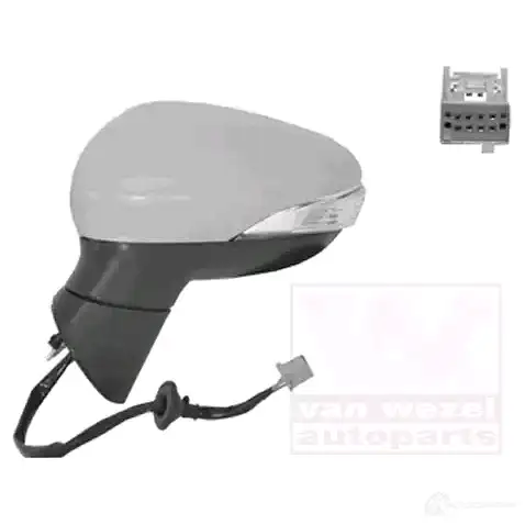 Зеркало боковое наружное VAN WEZEL A6V T0IY 464846 1807827 5410909645663 - Изображение 1