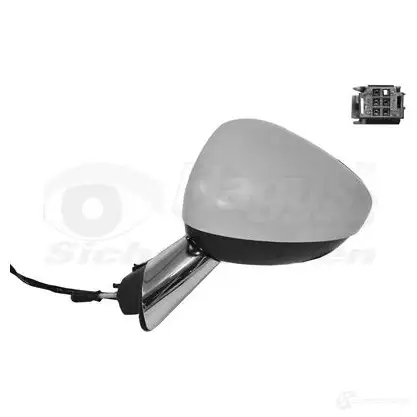 Зеркало боковое наружное VAN WEZEL 0952807 1 0797821 5JRHR 461036 изображение 0