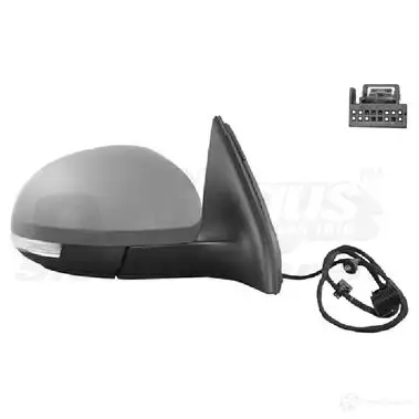 Зеркало боковое наружное VAN WEZEL 5745808 9CDY2F 104 65802 481214