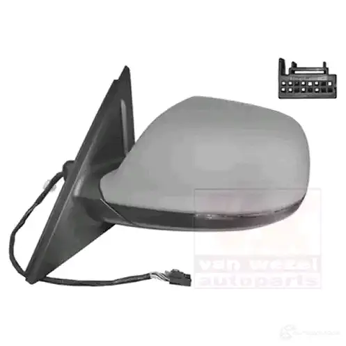 Зеркало боковое наружное VAN WEZEL Y IH2DVU 5410909598433 0380807 457648 - Изображение 1