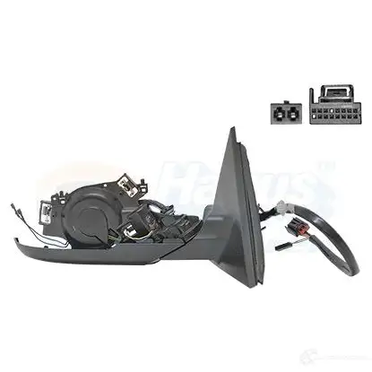 Зеркало боковое наружное VAN WEZEL 0307860 D8 SCUQ 5410909658441 1199627416