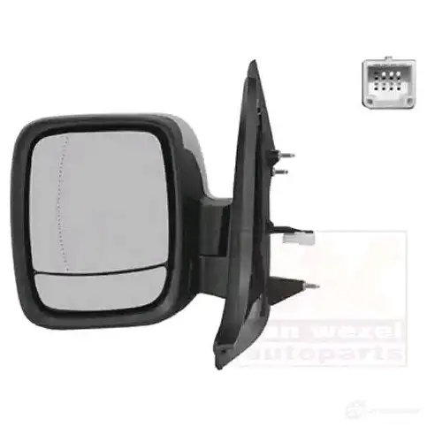 Зеркало боковое наружное VAN WEZEL 474483 3891817 BR LTC9B 5410909626129 - Изображение 1