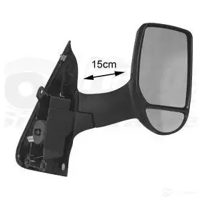 Зеркало боковое наружное VAN WEZEL P3MVL 10209 832 466682 1985818U
