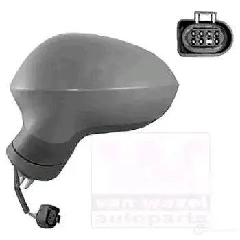 Зеркало боковое наружное VAN WEZEL 22H SD 5410909495633 4940817 478778 - Изображение 1