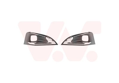 Решетка бампера VAN WEZEL 1440785878 4084597 HK2D 52