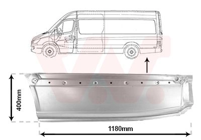 Боковина VAN WEZEL 1440786953 5862143 EMM RPFC