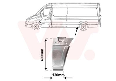 Боковина VAN WEZEL HW 2QA4 1440786969 5876141 изображение 0