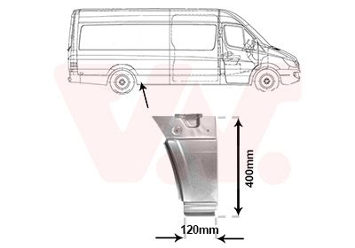 Боковина VAN WEZEL 23 I3F 5876142 1440786970