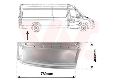 Боковина VAN WEZEL 1440786972 7 I8Q7 5876144