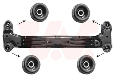 Балка моста VAN WEZEL 8257629 BCC FQZ 1440787055