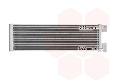 Масляный радиатор АКПП VAN WEZEL N80 HTJ 1440787082 01013700