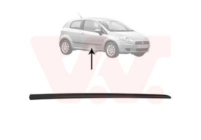 Накладка молдинг двери VAN WEZEL 1624424 1440787973 9OL A8V