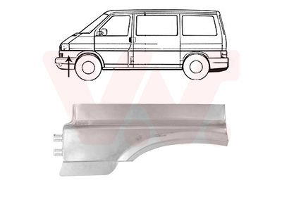 Крыло VAN WEZEL 1440787761 5874153 4ESHR9 P изображение 0