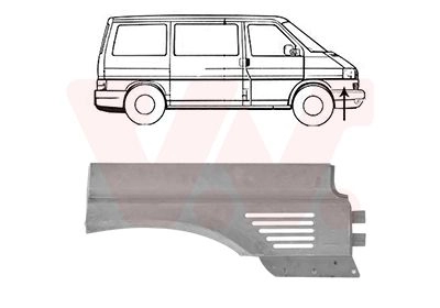 Крыло VAN WEZEL 5W2U R 1440787762 5874154 изображение 0