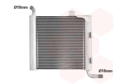 Радиатор охлаждения двигателя VAN WEZEL 1440788446 02012707 XPU30 J изображение 0