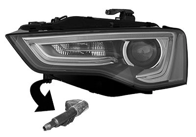 Фара VAN WEZEL 1440788491 0384983 Q JMTRL