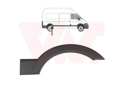 Расширитель арки VAN WEZEL 4388524 1440788812 UOW QM3