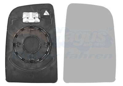 Зеркальный элемент, стекло зеркала VAN WEZEL VOOKL M 1440789144 3083864
