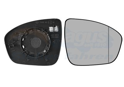 Зеркальный элемент, стекло зеркала VAN WEZEL 1440789158 4403838 T4M WB