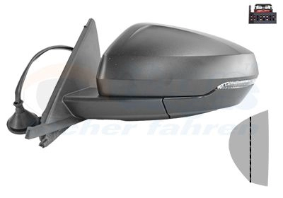 Зеркало боковое наружное VAN WEZEL 0366805 OJY SJ6Y 1440789219