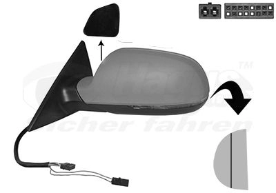 Зеркало боковое наружное VAN WEZEL 0383827 L GI07 1440789227