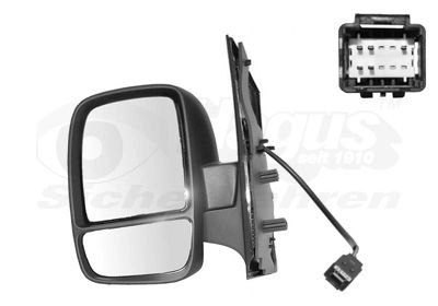 Зеркало боковое наружное VAN WEZEL 0943817 1440789241 4U6 T577