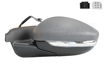 Зеркало боковое наружное VAN WEZEL 1440789247 0959817 8R SEYBU