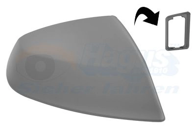 Накладка зеркала, крышка VAN WEZEL 0386846 1440789480 0J52 3