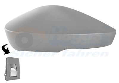 Накладка зеркала, крышка VAN WEZEL 7647845 DRXW 2 1440789536