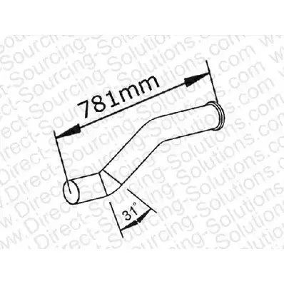 Гофра глушителя DSS EQJWW T 230216 1275857801 PNWDRM2 изображение 0