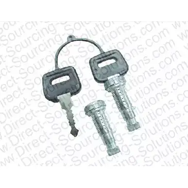 Ключ замка с личинкой, комплект DSS KZ ZHC 590110 1275862029 1PSRC изображение 0