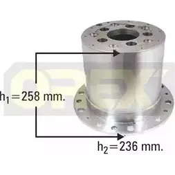 Ступица колеса OREX 6 L5WJ 1275958273 135038 091DW