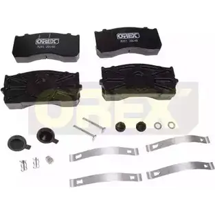 Тормозные колодки, дисковые, комплект OREX XAKYQ E9 OKOV 242009 1275974577