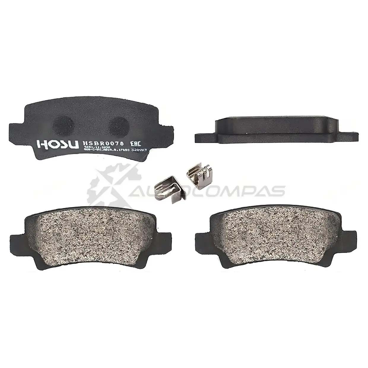 Тормозные колодки задние Toyota COROLLA EURO 02-06 HOSU TDFZ DWD 1440549479 HSBR0078