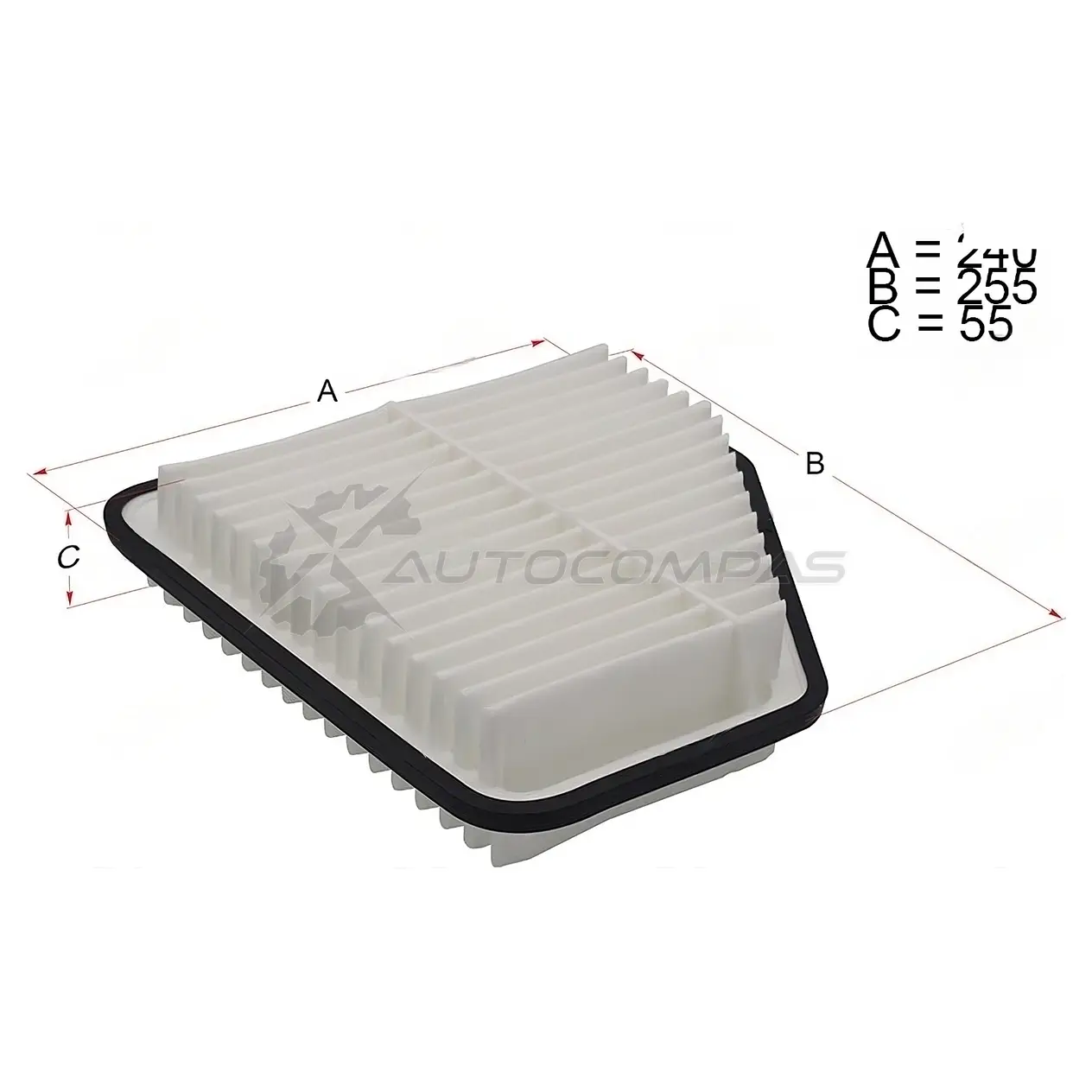 Воздушный фильтр Toyota CAMRY ACV40 2GR 06-/RAV4 A3 1AZ/2AZ/2GR 05-/PREVIA CR5 2GR 06 HOSU 7I0 E3WJ HSAF0033 1440549446