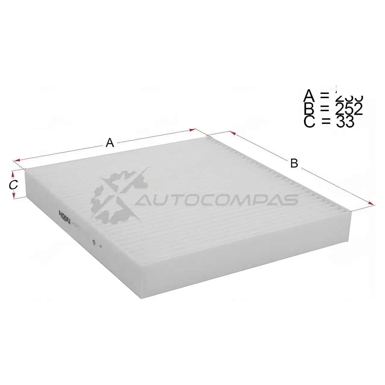 Салонный фильтр AUDI A3 12-/VW GOLF 13-/SKODA OCTAVIA 13 HOSU HSCF0002 Q4 ZSRS 1440549668 изображение 0