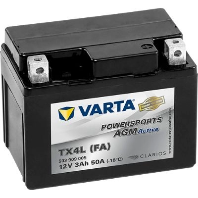 Аккумулятор 3 ач обратная 50 а 12 в 113x70x87 VARTA 503909005A512 1193430741 503 909005 CI6E33R