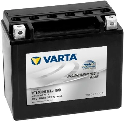 Аккумулятор 18 ач обратная 320 а 12 в 175x87x154 VARTA 518918 032 1193431145 518918032A514 C7VT6