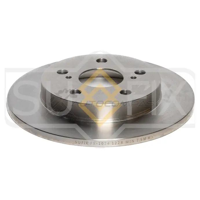 Диск тормозной задний (259x9) SUFIX SH GEK 1440884293 FX-1074 - Изображение 1