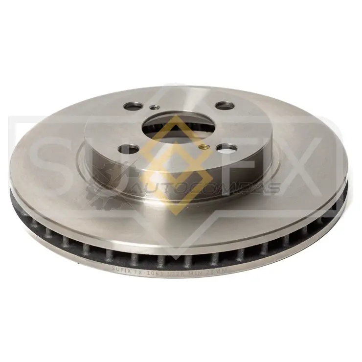 Диск тормозной передний (255x25) SUFIX FX-1083 1440885579 GVNAH OK - Изображение 1