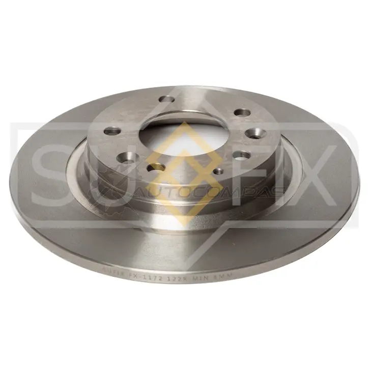Диск тормозной задний (280x10) SUFIX FX-1172 N NNM4 1440884959 - Изображение 1