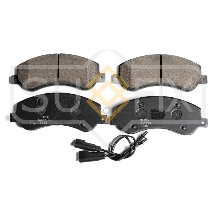 Дисковые тормозные колодки, передние SUFIX SX-1139 1440885209 P134K 13