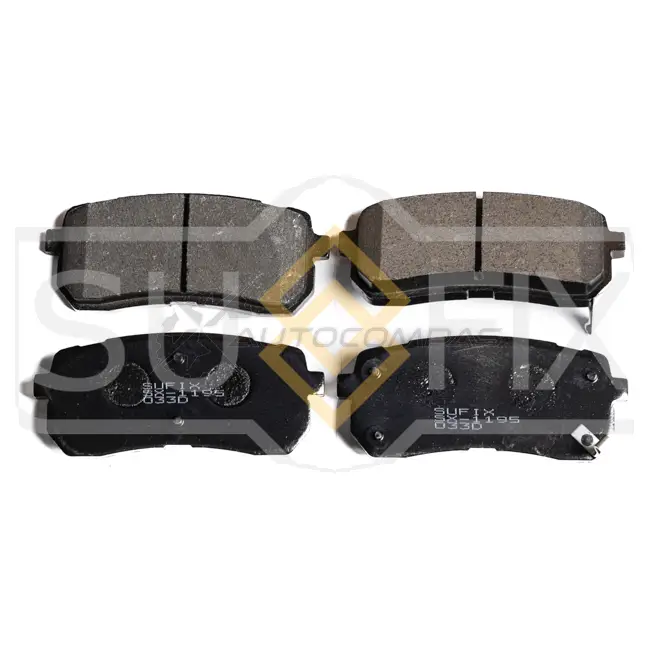 Дисковые тормозные колодки, задние SUFIX NYOS ZD SX-1195 1440884725