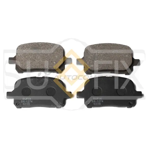 Дисковые тормозные колодки, передние SUFIX T QZ6I 1440885329 SX-1274 изображение 0