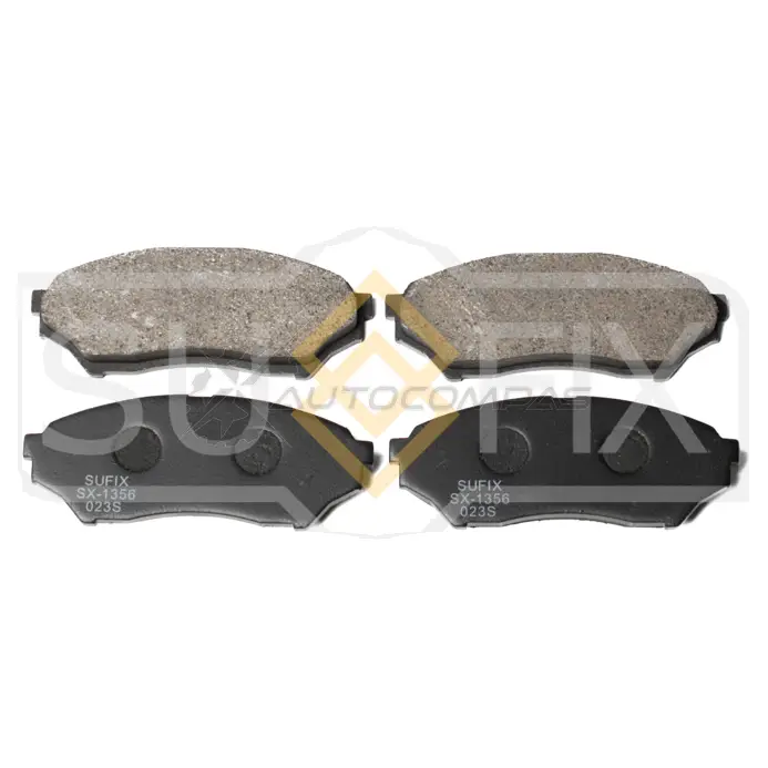 Дисковые тормозные колодки, передние SUFIX 720 HQ SX-1356 1440885458
