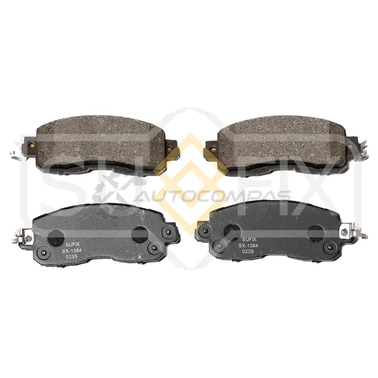 Дисковые тормозные колодки, передние SUFIX 1440885500 N1 VLB SX-1384