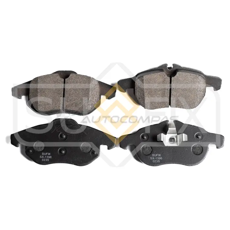 Дисковые тормозные колодки, передние SUFIX K 317CO8 1440885493 SX-1396