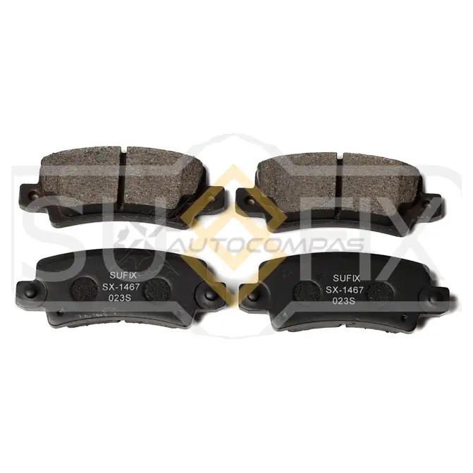 Дисковые тормозные колодки, задние SUFIX SX-1467 UWXC MT 1440884804
