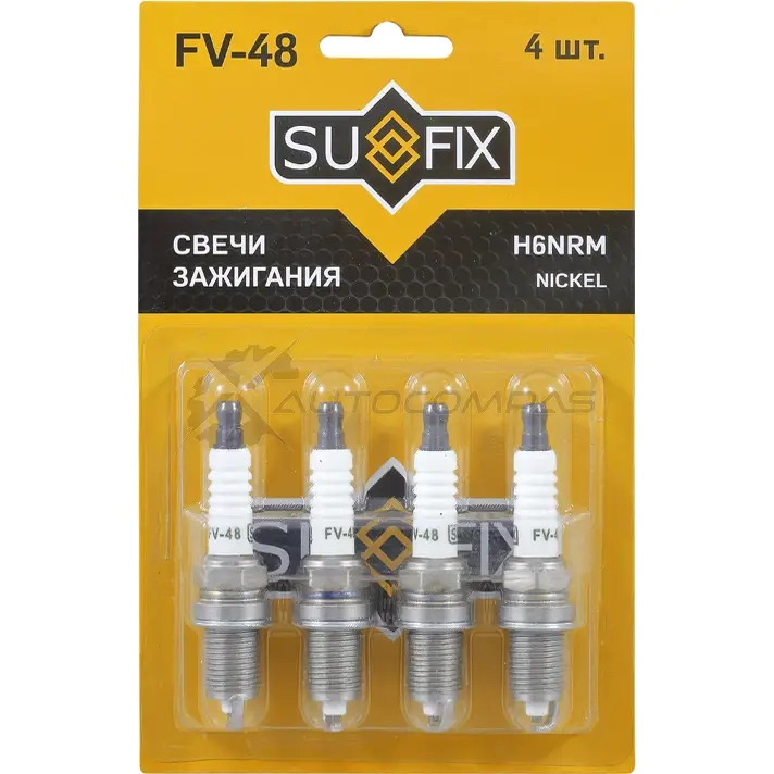 Свеча зажигания SUFIX 5 1QKGI 1441153593 FV48 - Изображение 1