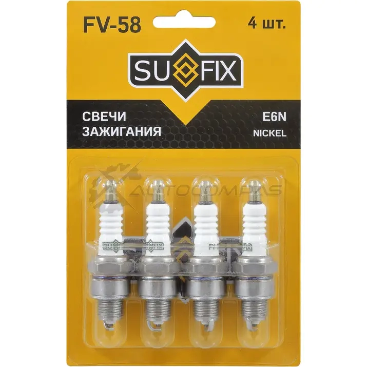Свеча зажигания SUFIX 1441153602 4 ZM3A FV58 изображение 0